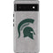 Michigan State University Grey Spartans Logo Pixel Cases